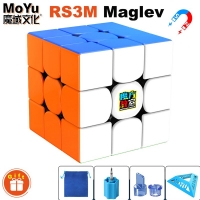 Moyu RS3M Maglev 3x3 Magnetic Speed Cube - Professional Puzzle Toy with Hungarian Origin