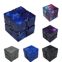 Infinity Magic Cube - Durable Stress-Relief Puzzle Toy for Adults and Kids - Anti-Anxiety Fidget Desk Toy
