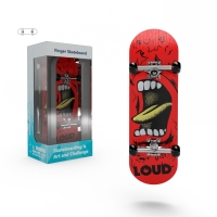 Wooden Fingerboard Set - Professional Maple Mini Skateboard for Boys' Toy