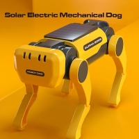 Solar Powered DIY Robot Dog Toy for Kids - Educational and Fun Science Gift for Intellectual Development
