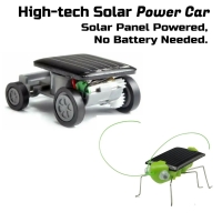Solar-Powered Mini Car Toy - Educational Robot for Kids - Perfect Gift for Boys
