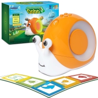Robobloq Qobo Robot - Early Education Coding Toy for Kids 3-6 - 2 Game Modes - Learn While Having Fun!