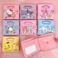 Hello Kitty & Friends Coin Purse & Card Holder with Buttons