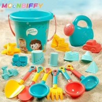 Kids Outdoor Beach Toys Set - Shovels, Buckets, and Sand Gadgets for Summer Fun
