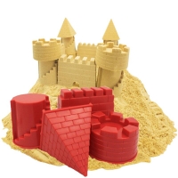 Outdoor Water Toys for Kids: Animal Pyramid Sand Mold Set for Summer Beach DIY Activities and Creative Play