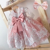 1st Birthday Dress for Baby Girl - Christening Gown, Baptism Dresses, and Vestidos for Infant and Toddler Girls (12m)