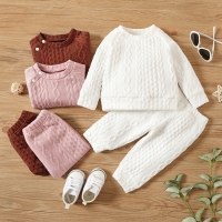 Baby Clothes Set: Long Sleeve Top and Pants, Perfect for Spring and Autumn