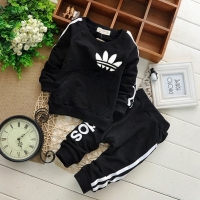Casual Spring Children's Suit for Boys and Girls - Sweatshirt and Sports Pants Set for Autumn Kids