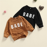 Printed Sweatshirts for Infants and Toddlers | Long Sleeve Pullover Sweaters for Fall and Winter | Ages 0-3
