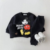 Stylish Baby Letter Print Cotton Hoodie - Toddler/Kid