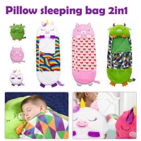Plush Animal Sleeping Bag for Kids - Warm & Cute! Perfect Christmas Gift.