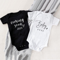 2023 Baby Announcement Bodysuits for Boys and Girls - Perfect Summer Pregnancy Reveal Clothes