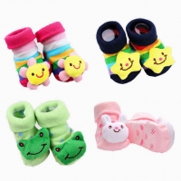 Cotton Anti-Slip Baby Socks - Adorable Animal Design - Ideal for Toddlers - Great Gift!