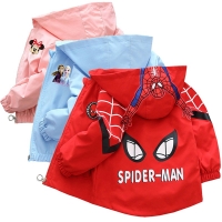 Autumn Cartoon Mickey Spiderman Jacket for Kids 1-12yrs (Boys & Girls) - Baby Outing Outwear