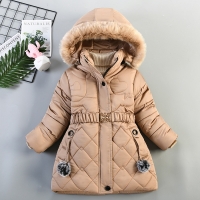 Girls Winter Jacket - Hooded, Warm and Windproof Outerwear for Ages 4-8 - Perfect for Birthdays and Christmas