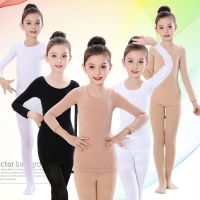 Warm Fleece Kids Thermal Underwear Set for Girls, Ideal for Autumn and Spring, 2-14 Years.