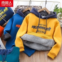 Warm and Soft Boys' Hooded Sweatshirt for Winter