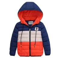 Warm Striped Hooded Jacket for Boys (4-8 Years) – Perfect Birthday Gift!