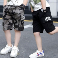 Camouflage Sports Shorts for Boys Ages 2-14, Perfect for Summer and Playtime
