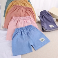 Korean-style Cotton and Linen Summer Shorts for Toddlers (1-5 Yrs) - Cute and Comfortable