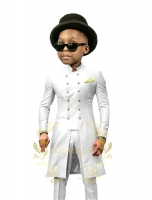 Customized 2-Piece Formal Suit for Boys' Weddings and Parties