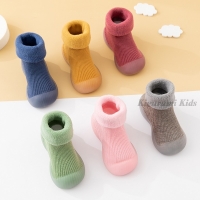 Anti-Slip Baby Shoes for Girls and Boys: Sizes 6-18 Months and 2-4 Years, Winter Knit Toddler Boots with Plus Velvet.