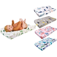 Floral Baby Changing Pad Cover for Crib, Toddler Bed, Nursery - Elastic and Unisex