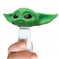 Baby Yoda Toothpaste Dispenser - Cute Cartoon Toothpaste Squeezer for Children's Bathroom Accessories and Gift