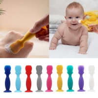 Baby Diaper Cream Brush and Spatula Set with Suction Base - Hygienic and Soft Silicone - Dropshipping Available.