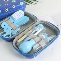 Portable Baby Nail Care Kit with Multiple Grooming Accessories and Safety Clippers