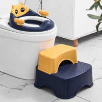 Portable Multifunctional Potty Training Seat for Toddlers with Soft Cushion and Anti-Slip Ring