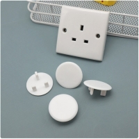 20pcs UK Standard Baby Electric Socket Safety Locks - Childproof Outlet Plug Protectors