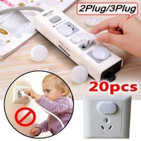 Child Safety Electrical Outlet Plugs - 20 Pack