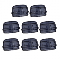 Gas Stove Knob Covers - Pack of 8, Easy Installation, Infants and Baby Safe, Prevents Accidental Burns and Switch Turn-ons.