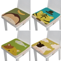 Toddler Cartoon Animal Chair Booster Seat Cushion (40x40x5cm) A2UB