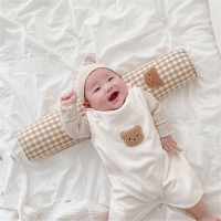 Baby Bear Bumper Pillow for Newborn Crib: Multipurpose Bedding, Anti-Collision, and Room Decoration