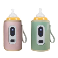 USB Baby Bottle Warmer - Portable Heater Cover for Travel & Outdoors
