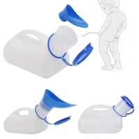 1000ml Portable Urinal for Travel, Camping and Outdoors - Unisex Plastic Urine Bottle