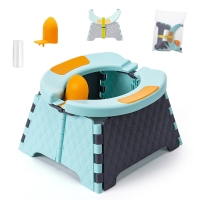 Portable Toddler Potty Training Seat - Foldable for Travel, Car, Emergencies, and Outdoors.
