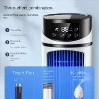 Hot sale Portable Air Conditioner Home Mini Air Cooler Portable Air Conditioner for Office 6 Gears Wind Black White