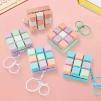 Nine-key Tetris Fingertip Pressing Key Keychain Adult Stress-relieving Finger Keyboard Game Key Chain Stress-relieving Magic Toy