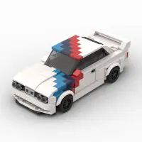 MOC Technical 455pcs racing sports car Vehicle Racer Building Blocks Brick Creative Garage Toys for Boys