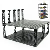 4pcs City Accessory Pillars High-tech MOC Parts for Military Building Block Christmas Gift Toys for Children