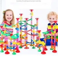 DIY Track Pipe Building Blocks For Children Ball Circuit Marble Race Run Maze Balls Educational Toys Gifts  Blocks Kids Toys #20