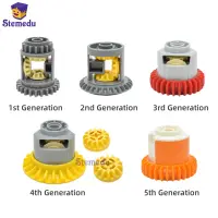 MOC Building Block Gear Differential Technical Modification Parts 65414 69761 69762 6589 JM0095 JM0096 Compatible-Legoeds