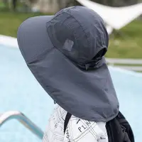 Children Summer Bucket Hats UV Protection Outdoor Beach Sun Hat Boy Girl Flap Cap Adjustable Wide Brim Cap Cartoon Hats