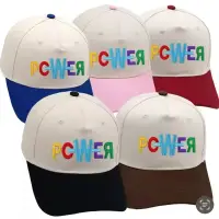 KPOP Bigbang G-DRAGON POWER Printing Baseball Hat Letter Embroidered Canvas Baseball Hat Boys Girls Fashion Peaked Cap Fans Gift