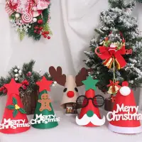 Xmas Decorative Santa Claus Merry Christmas Hat Christmas Felt Santa Claus Hat Cartoon Animal Party Hat Families