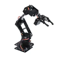 Robotic Arm Kit 6 Dof Programming Robotic Arm DIY kit for Arduino Raspberry Pi Robot For UNO/ESP32 Open Source Code and Tutorial