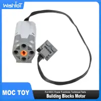 High-Technic Power Functions Parts 8883 M Motor legoeds-compatible MOC Electric Assembled Car Toy Building Blocks Accessories